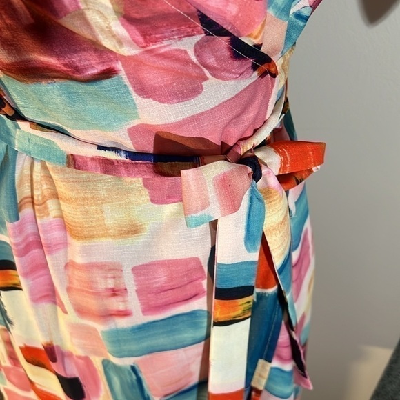 Traffic People True Wrap Geometric Pattern 70 s M - Picture 4 of 12